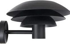 Dyberg Larsen DL31 Vägglampa 31cm Svart IP44* Vägglyktor|Vägglampor Utomhus