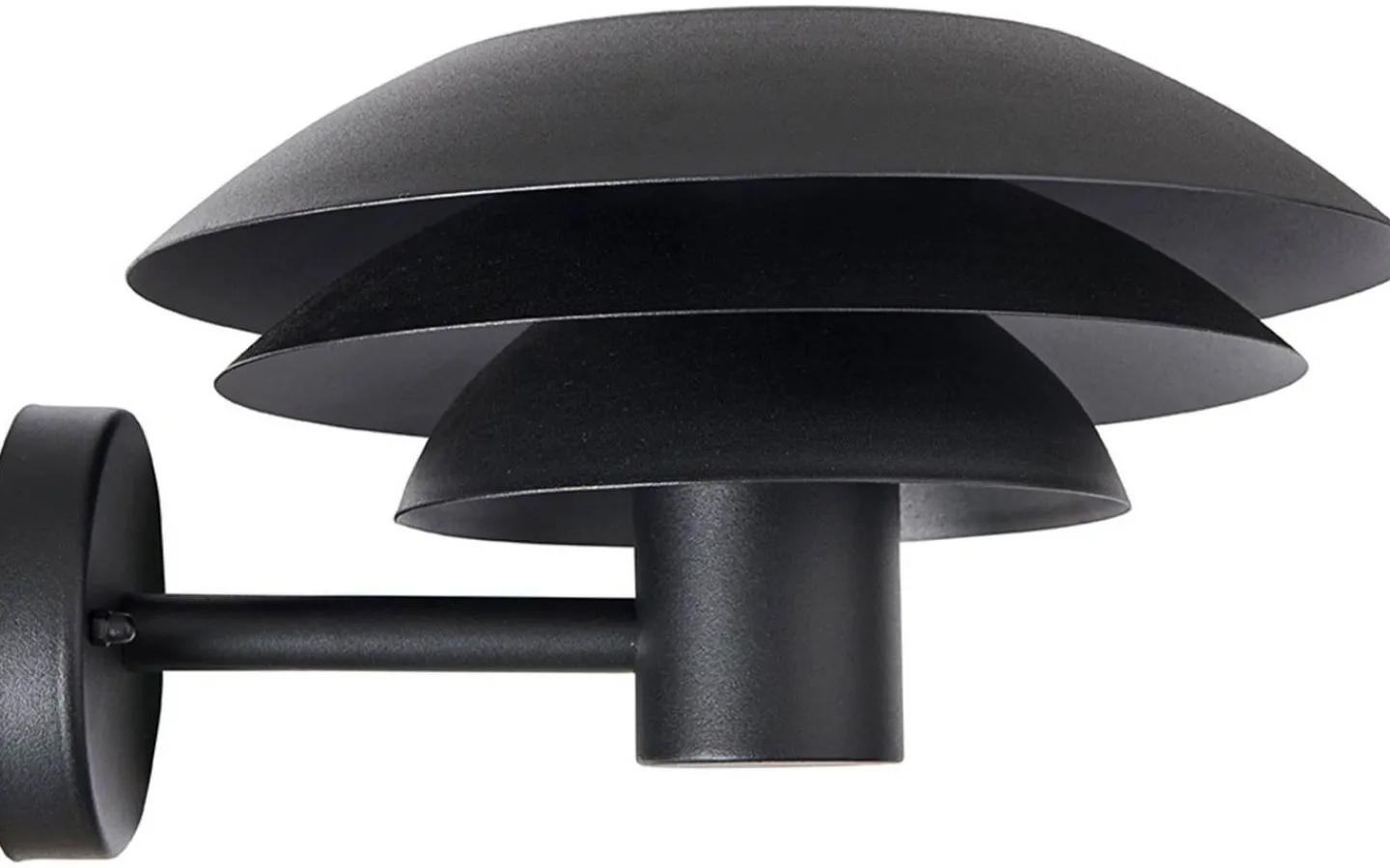 Dyberg Larsen DL31 Vägglampa 31cm Svart IP44* Vägglyktor|Vägglampor Utomhus