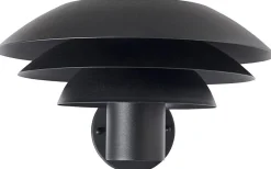Dyberg Larsen DL31 Vägglampa 31cm Svart IP44* Vägglyktor|Vägglampor Utomhus