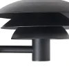 Dyberg Larsen DL20 Vägglampa 20cm Svart IP44* Vägglyktor|Vägglampor Utomhus