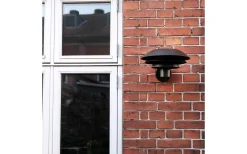Dyberg Larsen DL20 Vägglampa 20cm Svart IP44* Vägglyktor|Vägglampor Utomhus