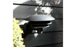 Dyberg Larsen DL20 Vägglampa 20cm Svart IP44* Vägglyktor|Vägglampor Utomhus