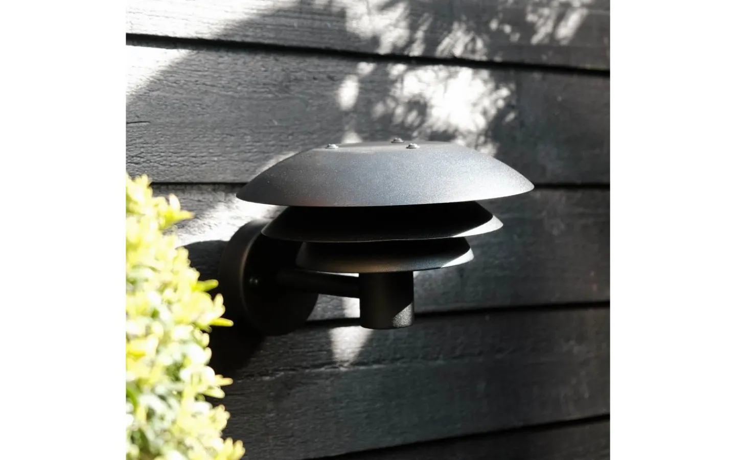 Dyberg Larsen DL20 Vägglampa 20cm Svart IP44* Vägglyktor|Vägglampor Utomhus