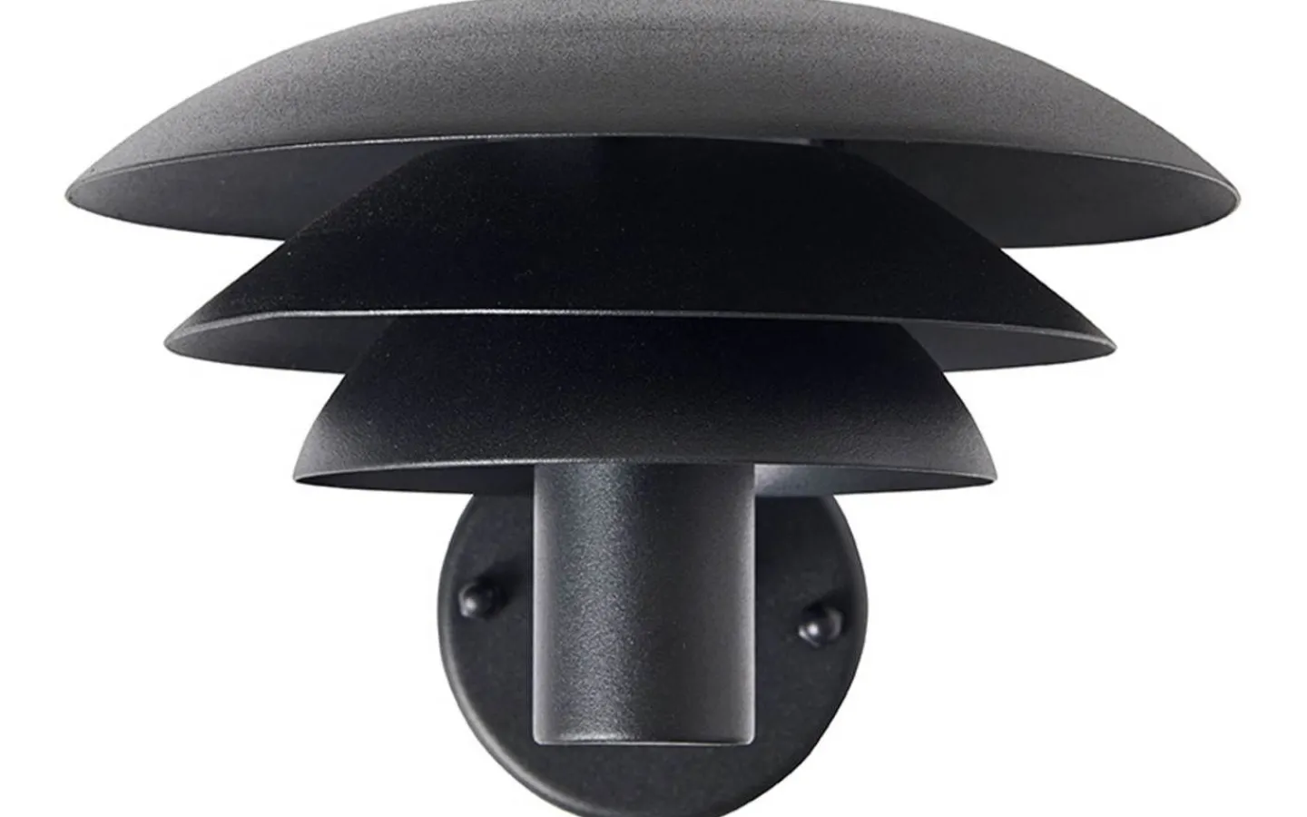 Dyberg Larsen DL20 Vägglampa 20cm Svart IP44* Vägglyktor|Vägglampor Utomhus