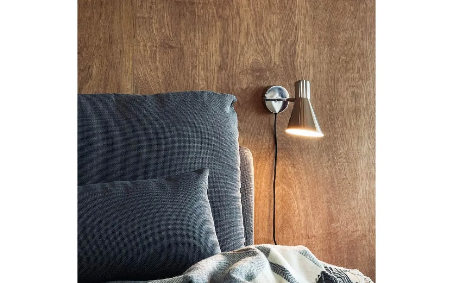 Läslampor<Dyberg Larsen DL12 Vägglampa Krom