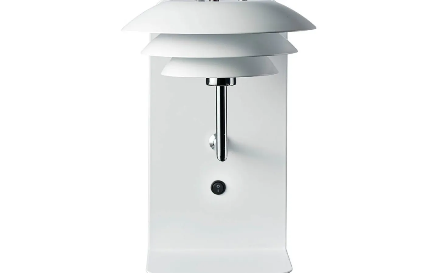 Dyberg Larsen DL20 Vägglampa USB Vit/Krom* Läslampor