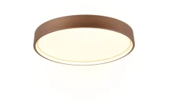 Plafonder<Trio Lighting Doha Plafond LED 45cm kaffebrun