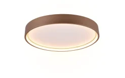 Plafonder<Trio Lighting Doha Plafond LED 45cm kaffebrun