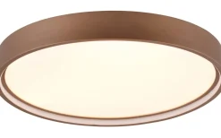 Plafonder<Trio Lighting Doha Plafond LED 45cm kaffebrun