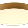 Plafonder<Trio Lighting Doha Plafond LED 45cm matt mässing