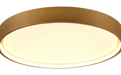 Plafonder<Trio Lighting Doha Plafond LED 45cm matt mässing