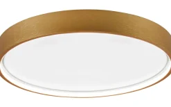 Plafonder<Trio Lighting Doha Plafond LED 45cm matt mässing