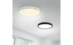Plafonder<Trio Lighting Doha Plafond LED 45cm mattvit