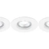 Nordlux Don Spotlight Smart Light CCT + RGB IP65 Vit 3-Pack* Nordlux Smart Light|Infällda Spotlights Badrum