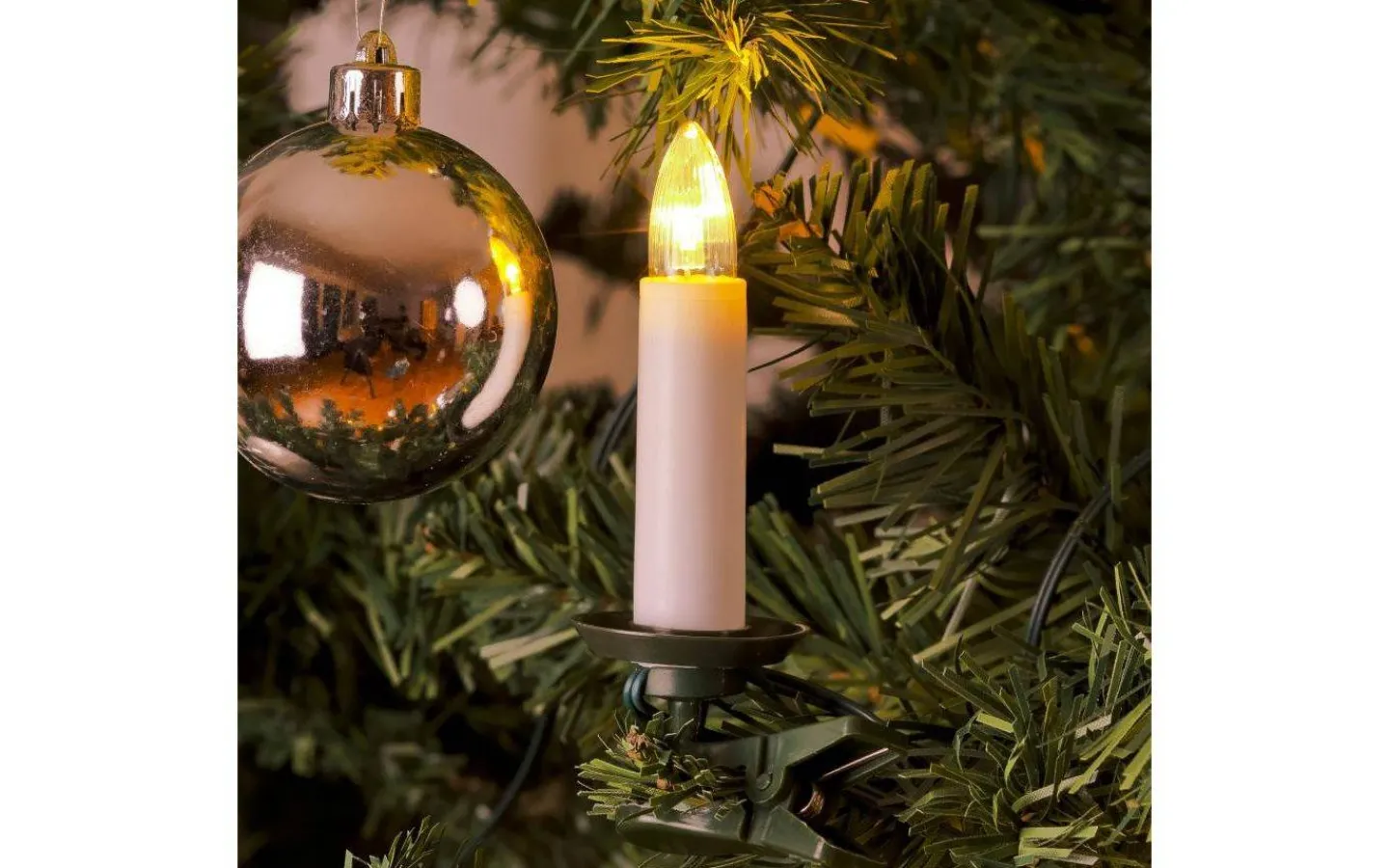 Konstsmide Donbas Julgransbelysning 16L DC LED Parallellkopplad Inomhus* Klassisk Julgransbelysning