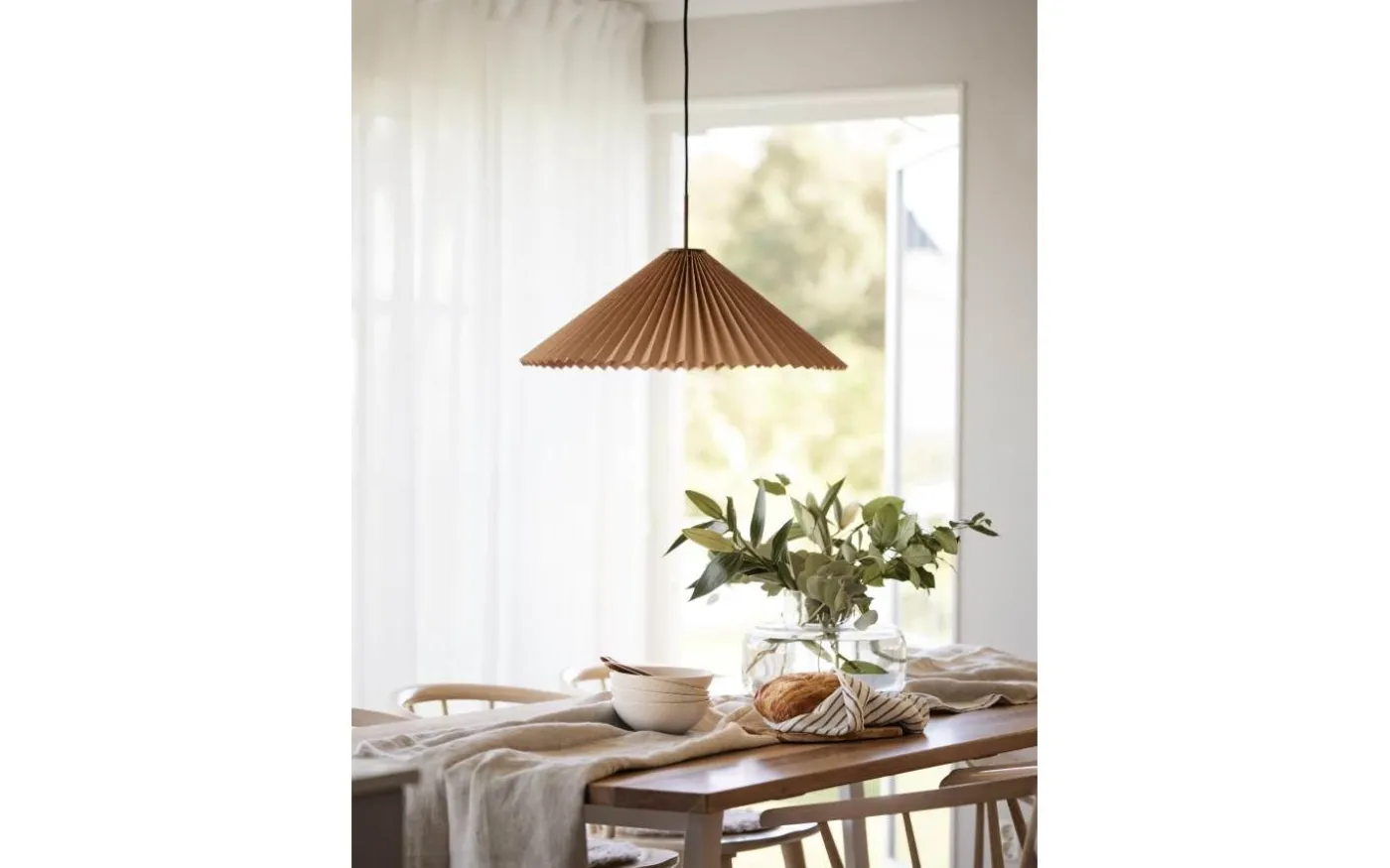 Dora Taklampa 60cm Brun