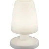 Reality Dora Uppladdningsbar Bordslampa LED vit IP44* Uppladdningsbara Lampor Utomhus|Uppladdningsbara Lampor Utomhus