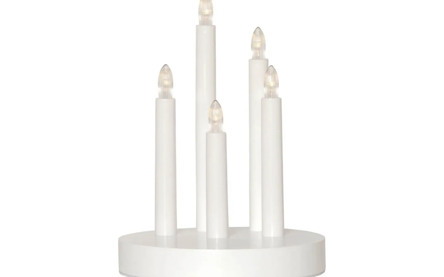 Star Trading Doris Batteridriven Adventsljusstake 24cm LED Vit* Batteridrivna Adventsljusstakar|Visa Alla Adventsljusstakar