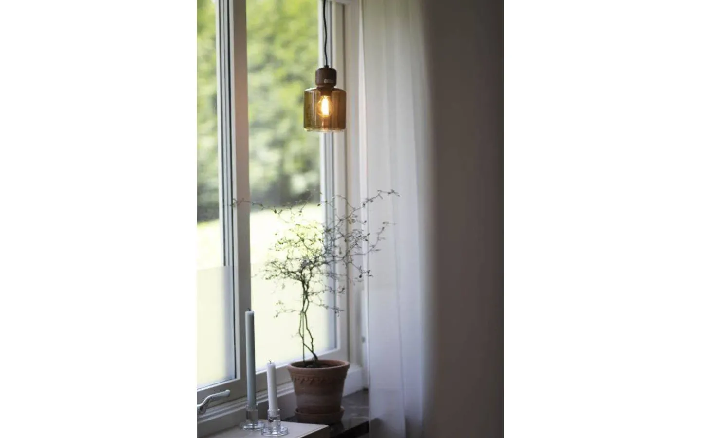 Fönsterlampor<Globen Lighting Dot Fönsterlampa 11cm Brun