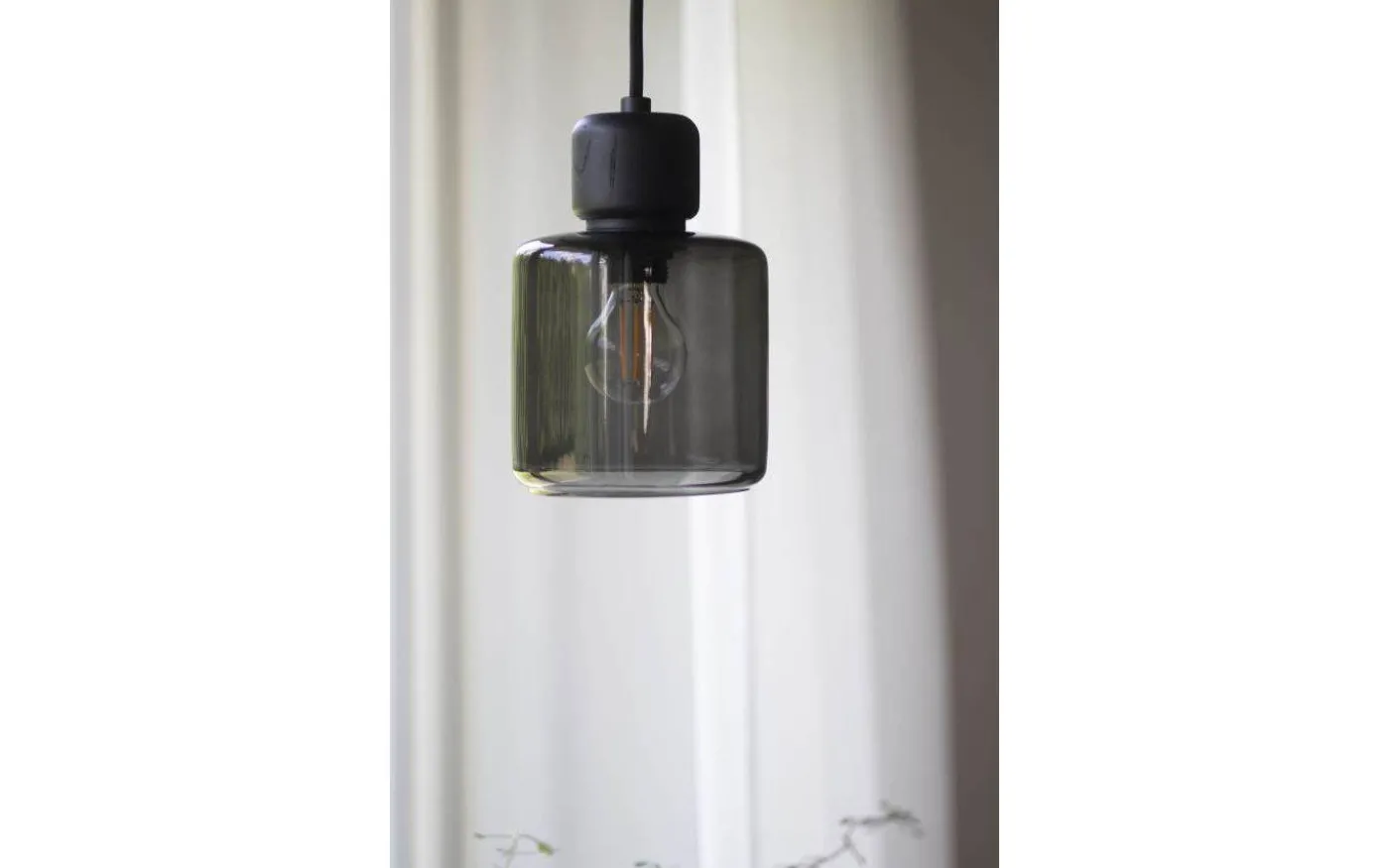 Dot Fönsterlampa 11cm Rök