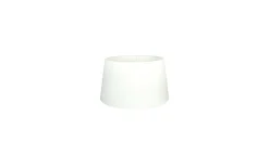 Enfärgade Runda Lampskärmar<By Rydens Dots Lampskärm Ø33cm Vit