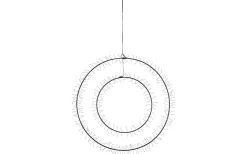 Markslojd Double Takpendel 50cm 300L Svart IP44* Julpynt Inomhus