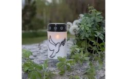 Dove Batteridrivet Gravljus 12,5cm Timer Longlife 2500h Vit