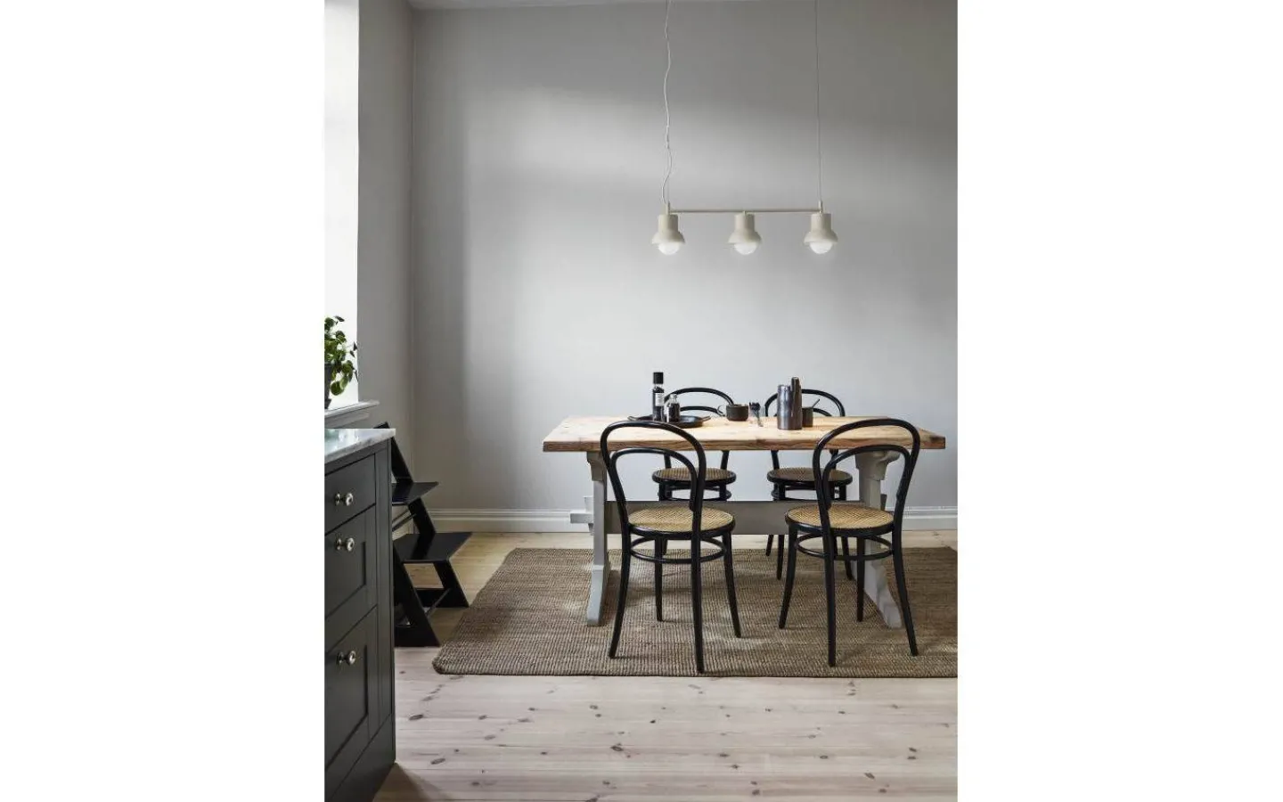 Kök & Matplats|Avlånga Taklampor<CO Bankeryd Down Taklampa 82cm 3L Beige