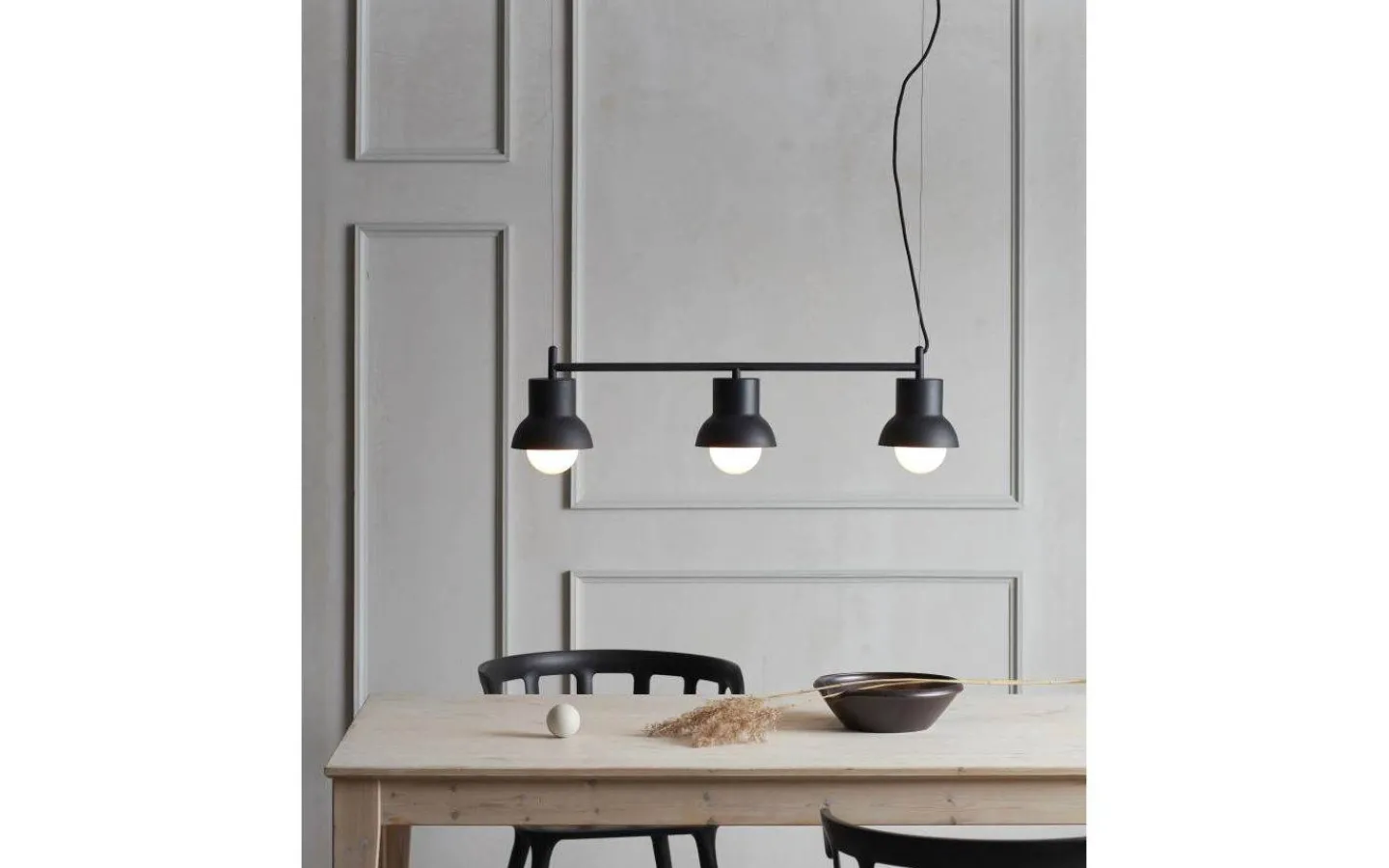 CO Bankeryd Down Taklampa 82cm 3L Svart* Kök & Matplats|Avlånga Taklampor