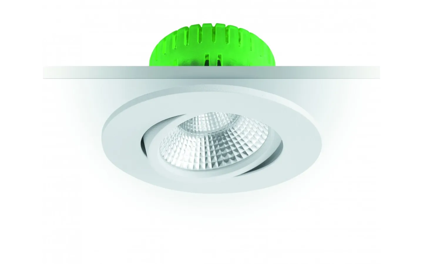 Downlights, Spotlight|Infällda Spotlights Utomhus<Malmbergs Downlight BE-2471, LED, 430 lm, 840 cd, 3000K, 230V, Outdoor