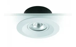Downlights, Spotlight<Malmbergs Downlight BE-8853, LED, 450 lm, 640 cd, 3000K, 230V, 6 st