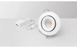 Malmbergs Downlight MD-95 CCT, 640 lm, 2700/3000/4000K, 230V, IP44* Downlights, Spotlight