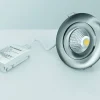 Downlights, Spotlight<Malmbergs Downlight MD-360, LED, Satin, 860 lm, 230V