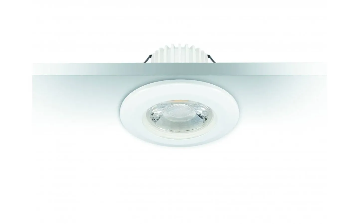 Downlights, Spotlight<Malmbergs Downlight MD-99, LED, 230V, 480 lm, AC-chip, IP44