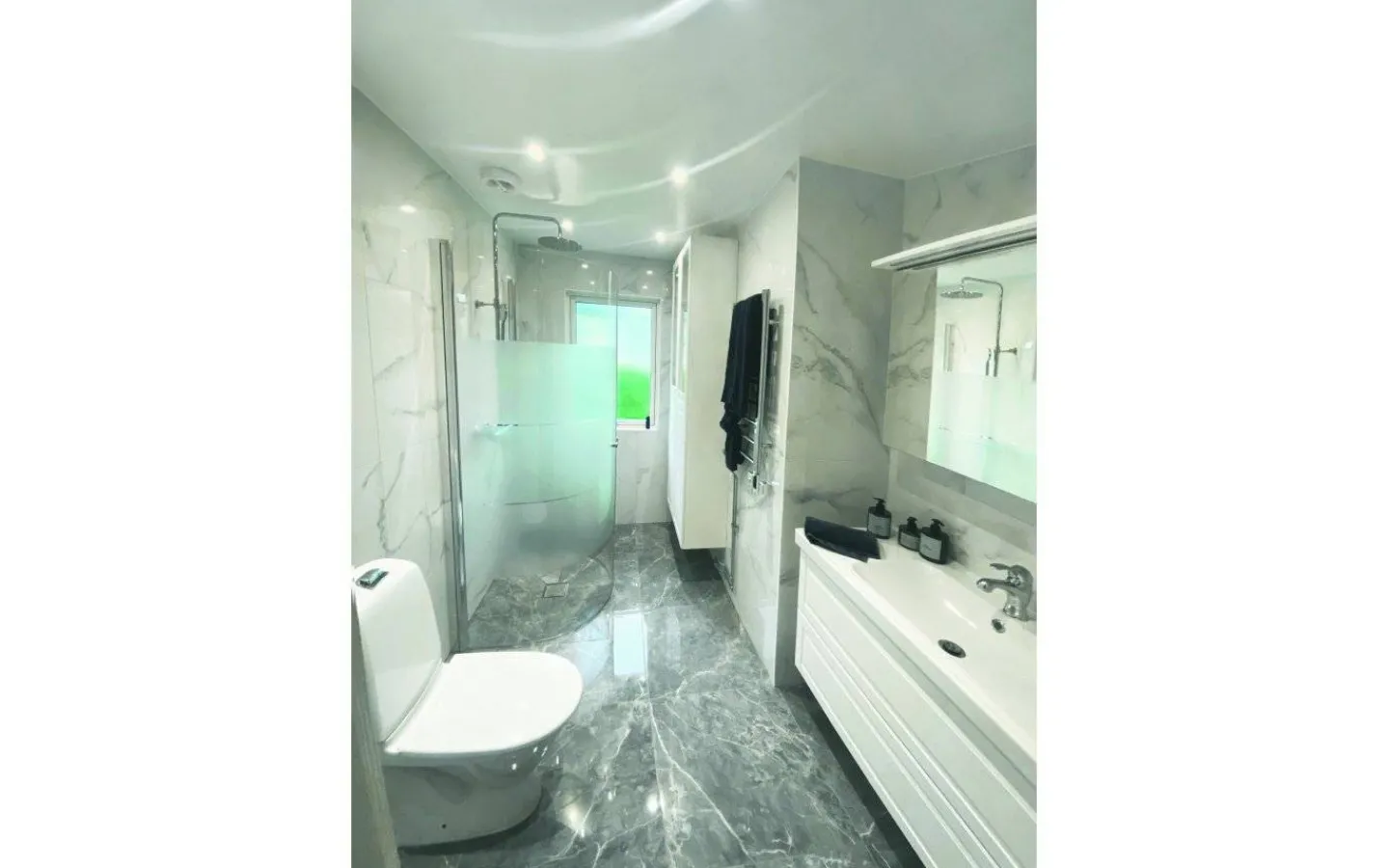 Downlights, Spotlight<Malmbergs Downlight MD-99, LED, 230V, 480 lm, AC-chip, IP44