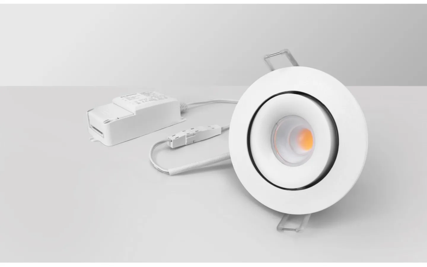 Downlights, Spotlight<Malmbergs Downlight MD-95 Tune, 700 lm, 1900-3000K, 230V, IP44