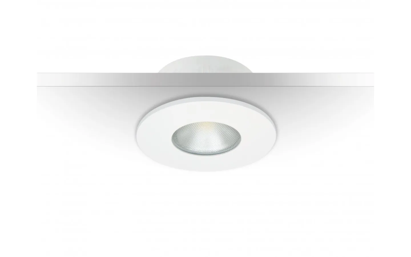 Downlights, Spotlight<Malmbergs Downlight MD-315,LED, 3W, Vit, Matt, IP44/IP21