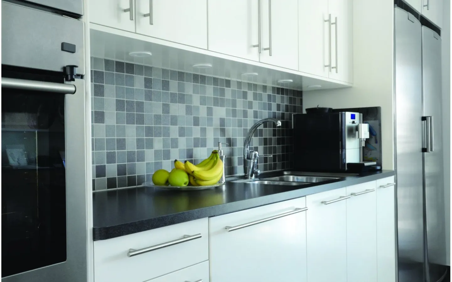 Downlights, Spotlight<Malmbergs Downlight MD-315,LED, 3W, Vit, Matt, IP44/IP21