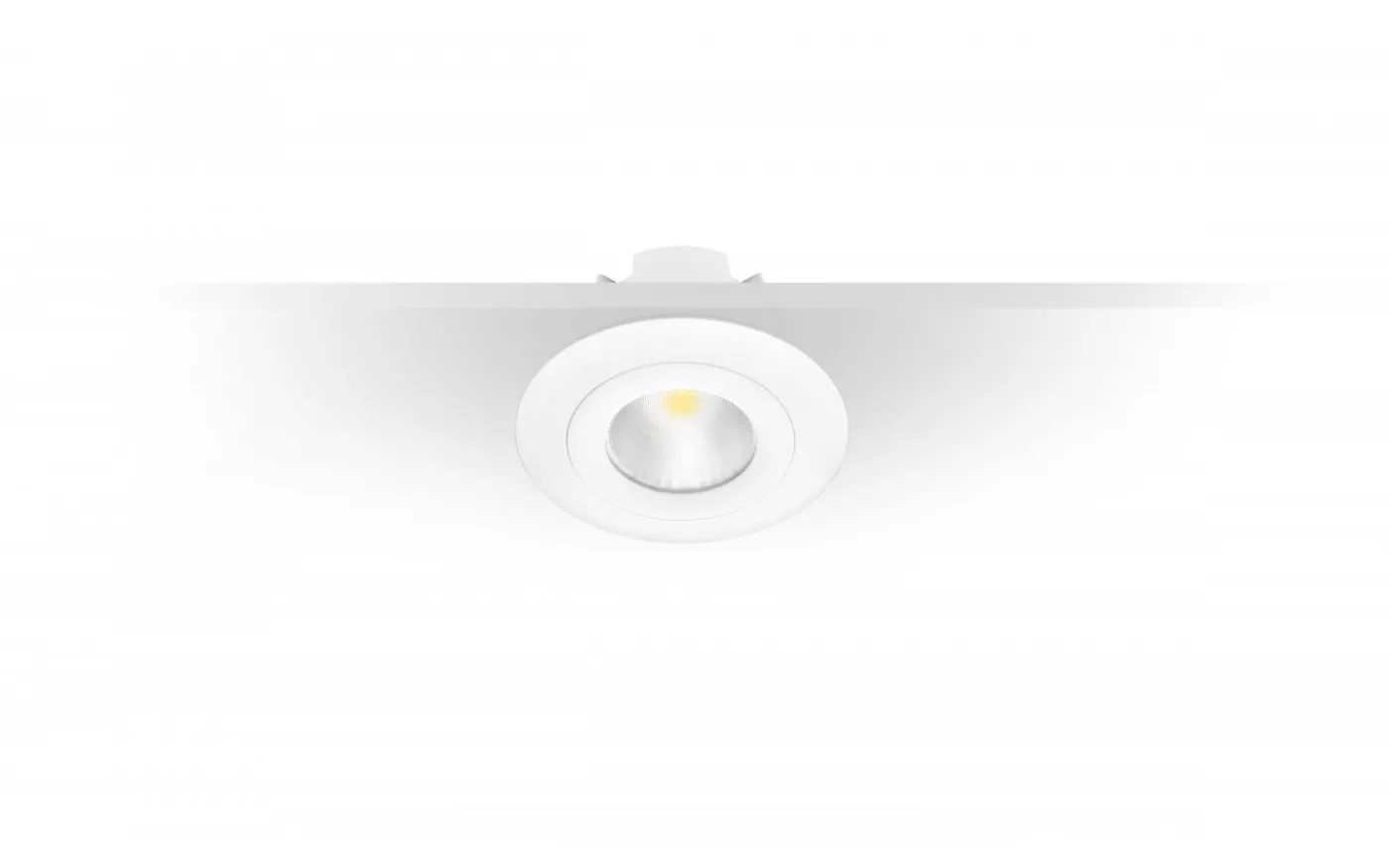 Downlightset MD-361 CCT med kopplingsbox, 6x690 lm, 2700/3000/4000K, 230V, IP44
