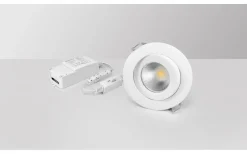 Downlights, Spotlight<Malmbergs Downlightset MD-361 CCT, 6x690 lm, 2700/3000/4000K, 230V, IP44