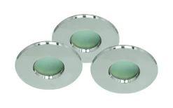 Malmbergs Downlightset, 12V, MD-54S, Krom, IP44* Downlights, Spotlight