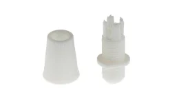 Belysningstillbehör<TeraLite LED Dragavlastare Utvändig Vit Ø10mm M10