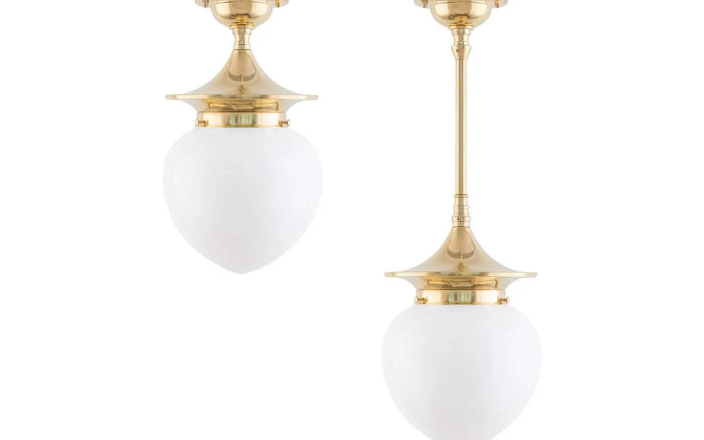 Droppskärm 100/190 - Vitt överfångsglas