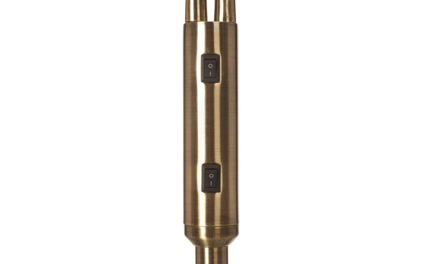 Cottex Duett 2L Golvlampa 140cm Antik/Vit* Vardagsrum|Golvläslampor