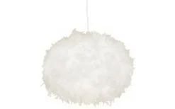 Aneta Dun Taklampa 40cm Vit* Sovrum