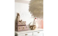 Aneta Dun Taklampa 40cm Vit* Sovrum