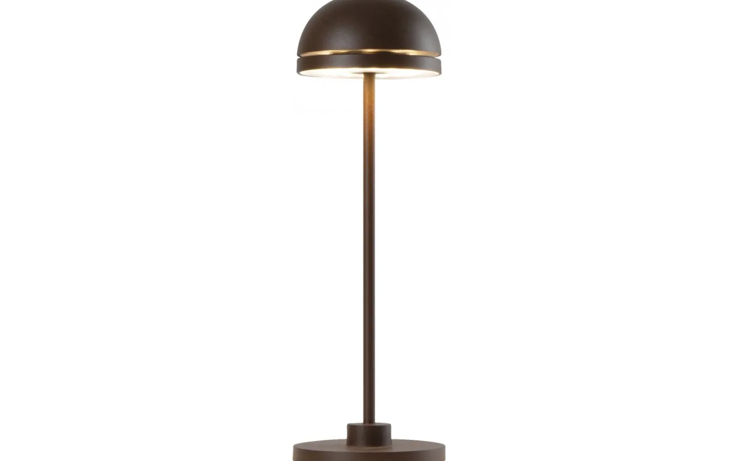 Allmänbelysning|Uppladdningsbara Lampor Utomhus<Ubiqua Lighting Duplo Batterilampa 27cm 2700/3000K Corten IP54