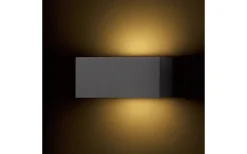 Vägglampor Utomhus<Rendl Durant Upp/Nedljus Vägglampa E27 Antracitgrå IP54