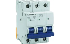 Normkomponenter<Malmbergs Dvärgbrytare, 10kA, 25A, 3P, C-Typ