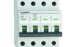 Normkomponenter<Malmbergs Dvärgbrytare , 6A, 4P, C-Typ